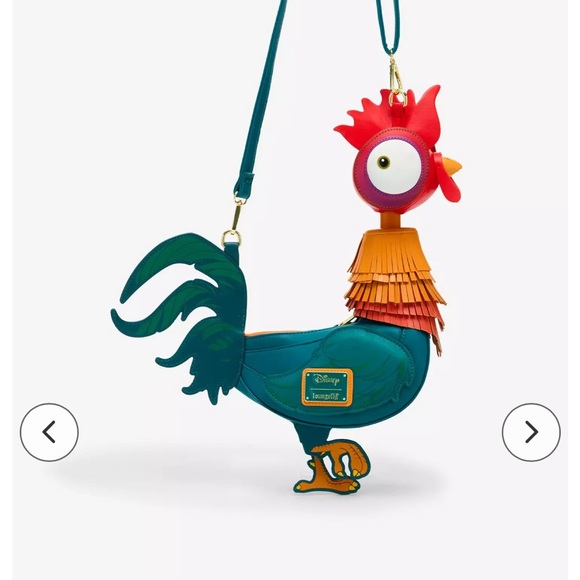 Loungefly  NWT Disney Moana Hei Hei Figural
Crossbody Bag - Picture 4 of 8